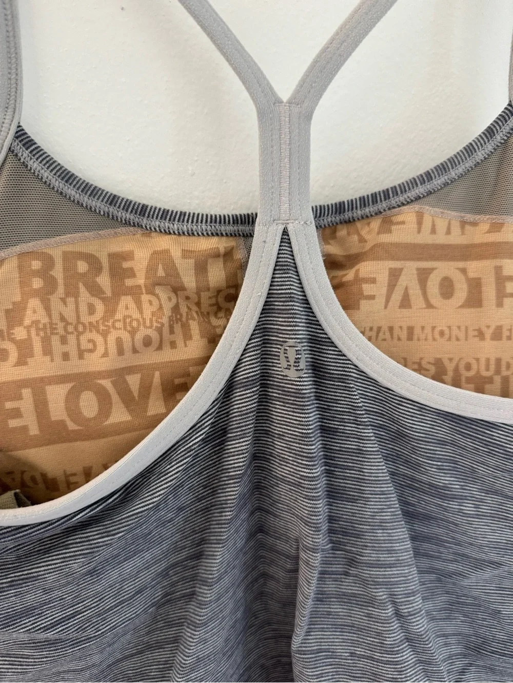 Lululemon Women’s Gray Strappy Tank Top